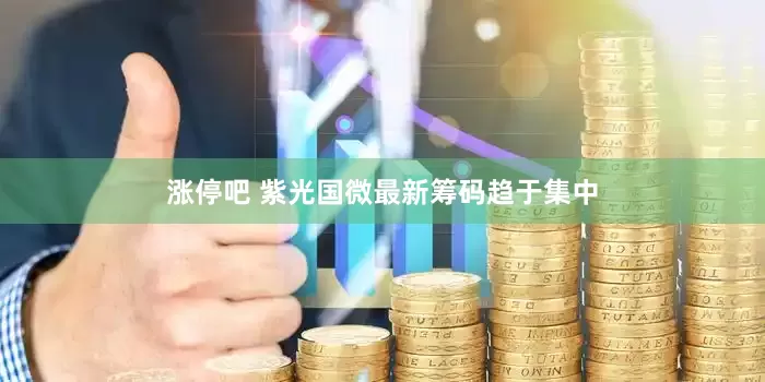 涨停吧 紫光国微最新筹码趋于集中